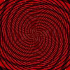 Abstract background illusion hypnotic illustration, delusion deceptive.
