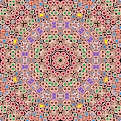 background multicolor abstract kaleidoscope colorful. vibrant symmetry.