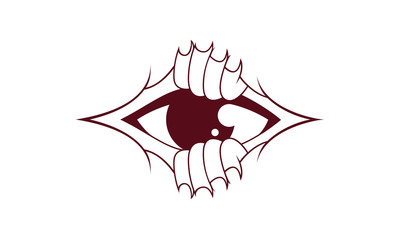 Eye illustration Logo