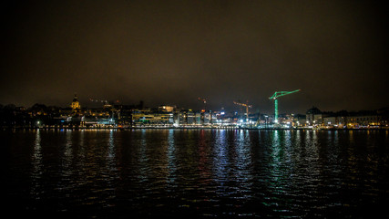 Fototapeta premium Stockholm, Night life / Sweden 