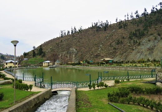 Bhaderwah Fish Pond in Jammu and Kashmir