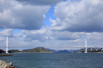 Obraz premium 来島海峡大橋