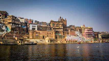 Fototapeta na wymiar Ganga river - India - Varanasi 