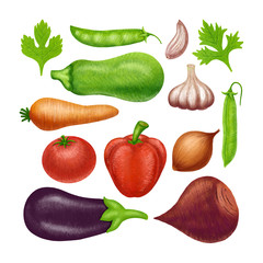 Great collection of the clip art vegetables.