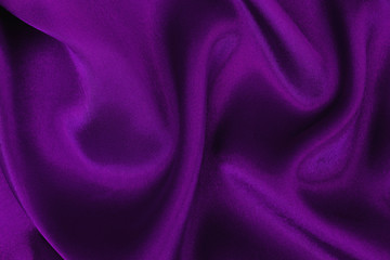 Purple fabric cloth texture for background and design art work, beautiful crumpled pattern of silk or linen.