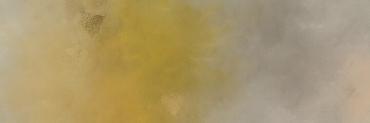 painted grunge horizontal header background  with rosy brown, peru and ash gray color