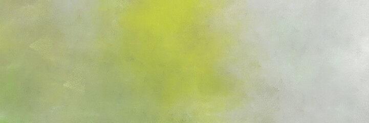 painted grunge horizontal texture with dark khaki, pastel gray and silver color