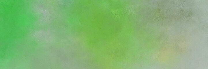 painted decorative horizontal background with dark sea green, moderate green and medium sea green color