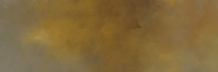 abstract painted art decorative horizontal background texture with pastel brown, peru and chocolate color