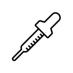 dropper icon design vector template