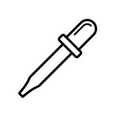 dropper icon design vector template