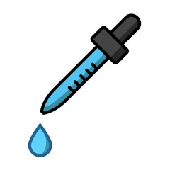 dropper icon design vector template
