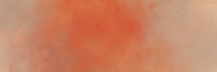 painted old horizontal background texture with peru, rosy brown and tan color