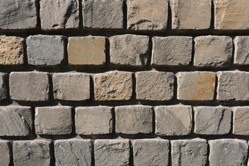 Stone wall texture background natural color