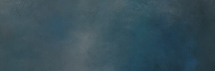 vintage painted art retro horizontal background texture with dark slate gray, slate gray and pastel blue color