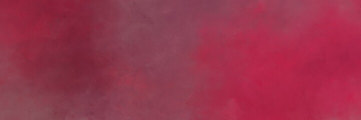 vintage painted art old horizontal texture background  with dark moderate pink, pastel brown and old mauve color