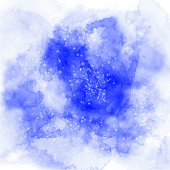 illustration vector of galaxy with watercolor paint, space texture, graphic, splash.