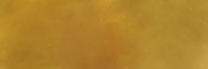 abstract painted art retro horizontal background with bronze, peru and brown color