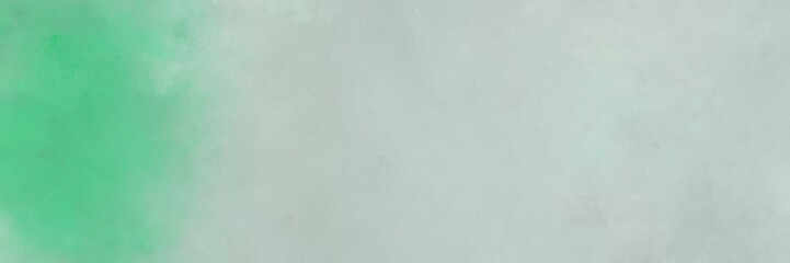 painted antique horizontal header background  with silver, medium aqua marine and ash gray color