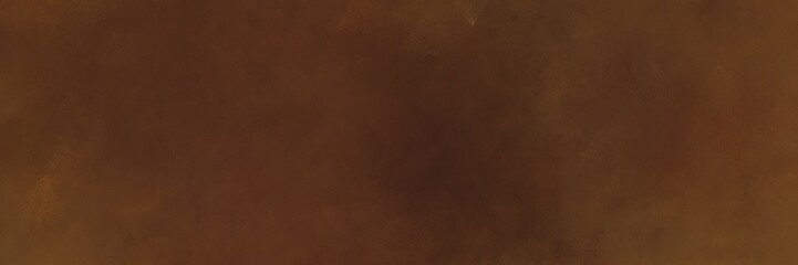 painted old horizontal background texture with old mauve, saddle brown and brown color