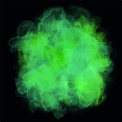 Neon watercolor vector, splash, background.