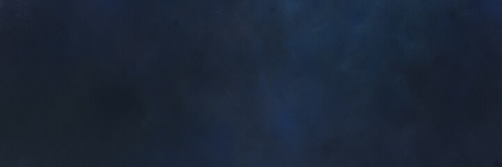 vintage painted art antique horizontal header with very dark blue, dark slate gray and dark gray color