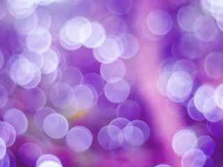 The bokeh used as the background image