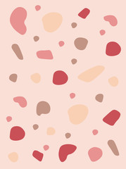 Abstract background, colorful pattern, seamless pattern with brush strokes in pink colors. Abstract patterns for fashion design, branding, web images, packaging, decor, geometric forme collection