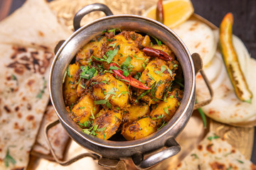 indian soup dishes on the table