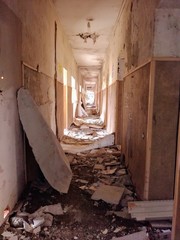 old abandoned building