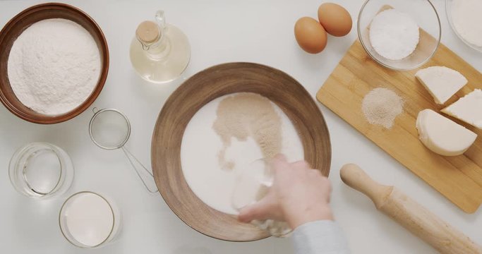 Cooking khachapuri in Ajarian full recipe 4K