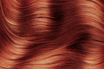 Henna shiny hair abstract background texture