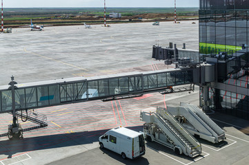 Airfield of airport