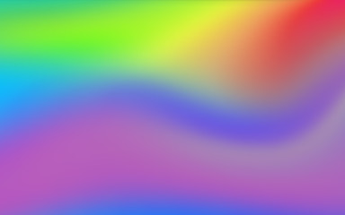 Abstract rainbow soft cloud background in pastel colorful gradation.