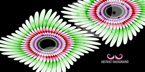 Geometric colorful abstract background