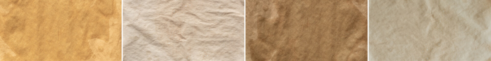 texture collection of old paper and parchment