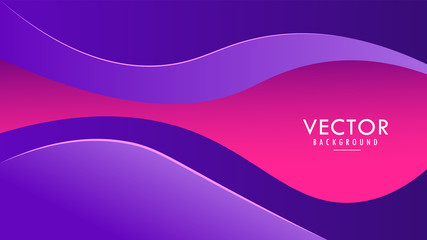 colorful abstract geometric background Wallpaper.Trend Gradient.Fluid, liquid, Wave, Paper cut shapes composition EPS10 Vector Design Graphic Template.