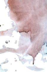 pink and purple water color art of splash
