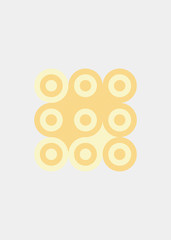 Colour Dots Universe Logo art design illustration