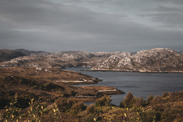 Salmon Fisheries in Scotland Among Scenic Landscape