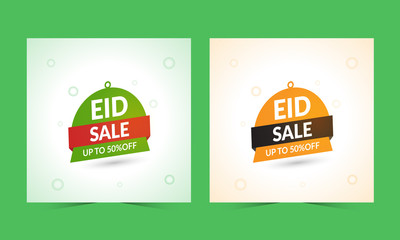 Creative Eid Sale Template Design For Social Media