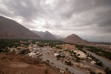 Fototapeta na wymiar Nakhal historic fort castle, Oman