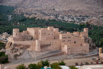 Nakhal historic fort castle, Oman