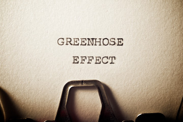 Greenhouse effect text