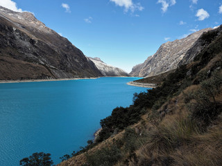 Lake Paron. Cordillera Blanca. Peru