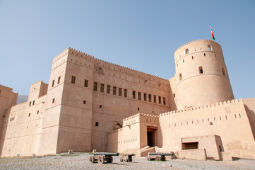 Rustaq historic fort in Oman