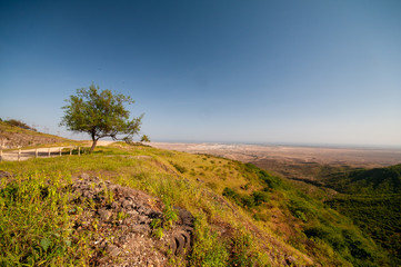 Landscape plains in Salalah, Dhofar, Oman