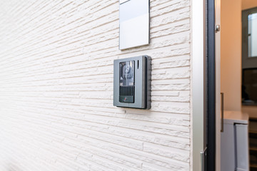 集合住宅の玄関(カメラ付きドアホン付き)