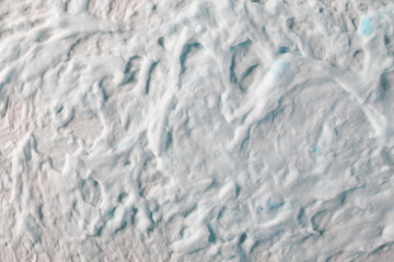 Shaving foam, cream surface, background and texture 