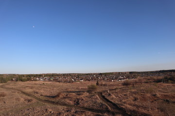 landscape in the desert